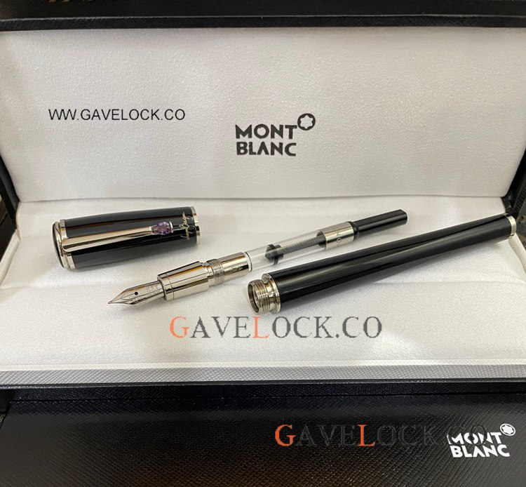 AAA Copy Montblanc Ingrid Bergman Precious Resin Fountain Pen
